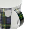 ダヌーン（Dunoon） マグカップ CAIRNGORM タータンチェック ホワイト×グリーン