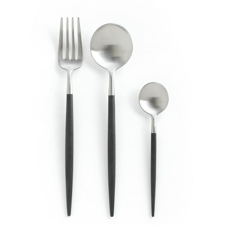 クチポール（Cutipol） GOA/ゴア ティー3点セット(デザートスプーン/デザートフォーク/ティースプーン） ギフトボックス入り