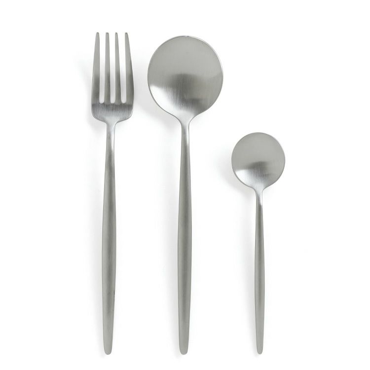 クチポール（Cutipol） ティー3点セット(デザートスプーン/デザートフォーク/ティースプーン） ギフトボックス入り