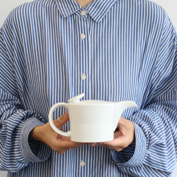 白山陶器 ミストホワイト MIST WHITE ポット Sサイズ