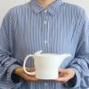 白山陶器 ミストホワイト MIST WHITE ポット Sサイズ