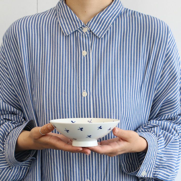 白山陶器 平茶わん 15cm