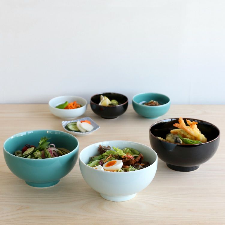 白山陶器 6寸深めん丼 18.5cm