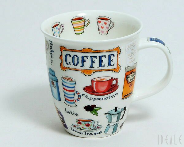 ダヌーン（Dunoon） マグカップ NEVIS のんびりコーヒーブレイク