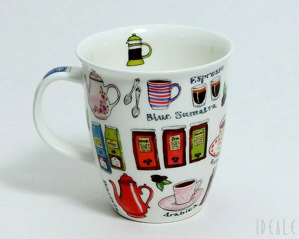 ダヌーン（Dunoon） マグカップ NEVIS のんびりコーヒーブレイク