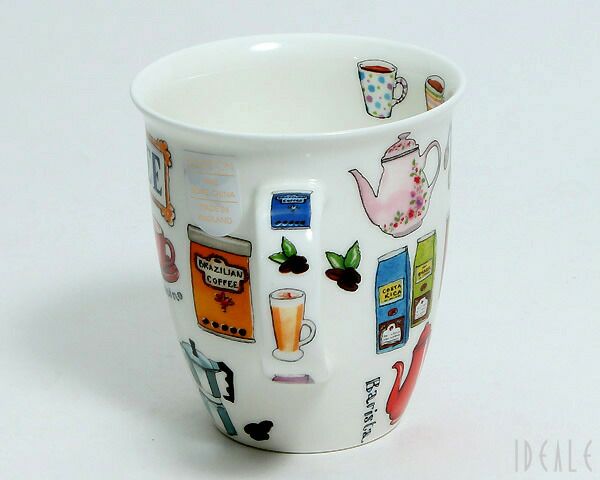 ダヌーン（Dunoon） マグカップ NEVIS のんびりコーヒーブレイク