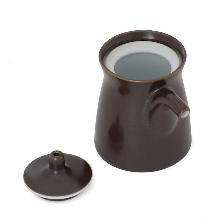 白山陶器 G型しょうゆさし 鉄砂 小サイズ