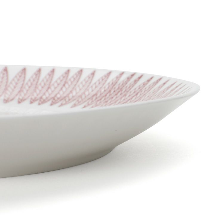 グスタフスベリ（Gustavsberg） サリックス/Salix レッド プレート 22cm