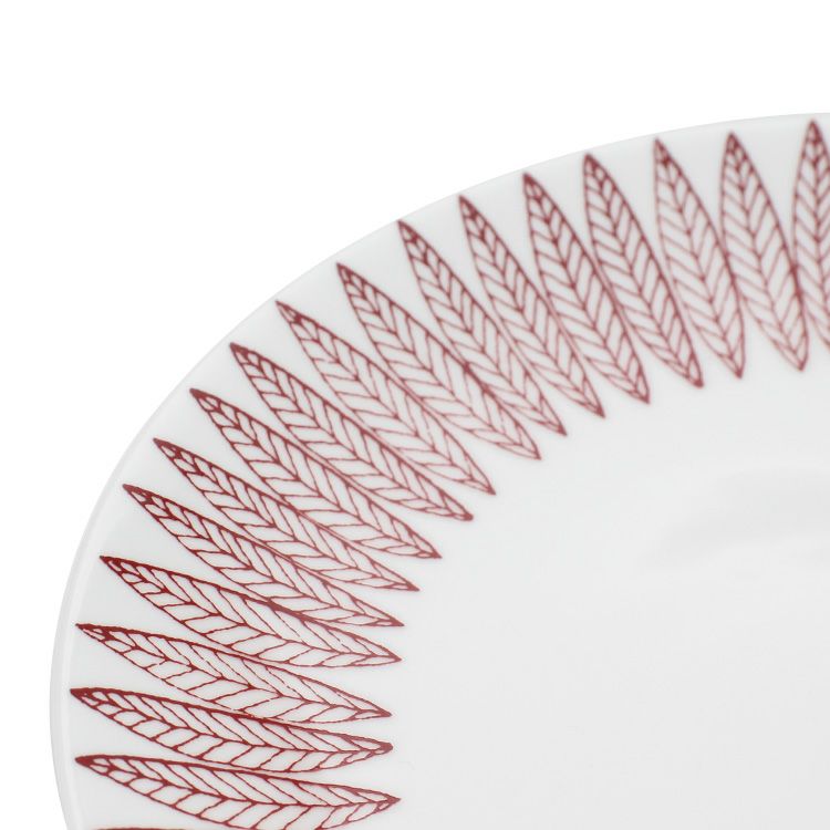 グスタフスベリ（Gustavsberg） サリックス/Salix レッド プレート 18cm