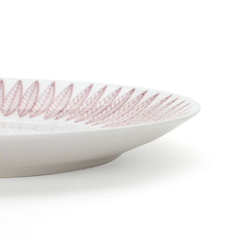 グスタフスベリ（Gustavsberg） サリックス/Salix レッド プレート 18cm