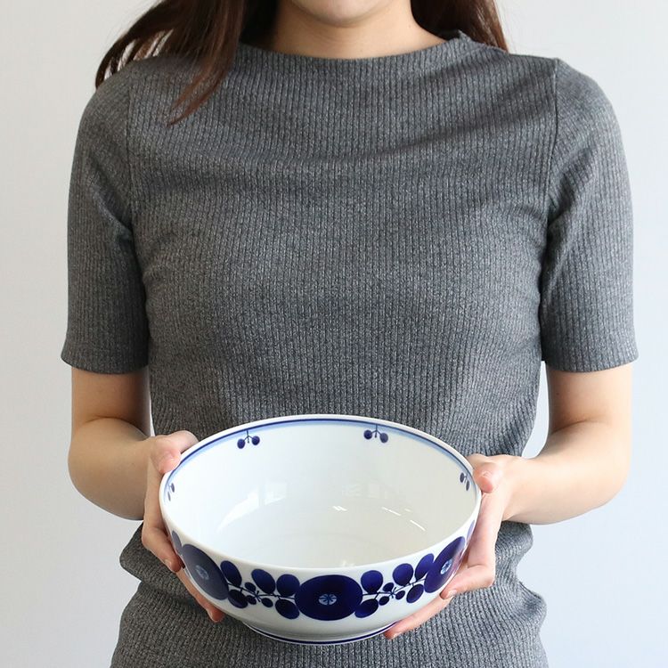 白山陶器 ブルーム ボウル LLサイズ 21.5cm