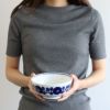 白山陶器 ブルーム 丼 16.5cm