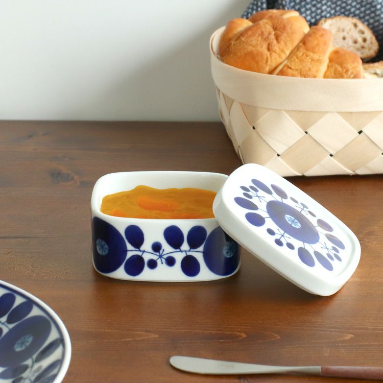 白山陶器 ブルーム ジャムケース 10cm