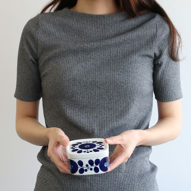 白山陶器 ブルーム ジャムケース 10cm