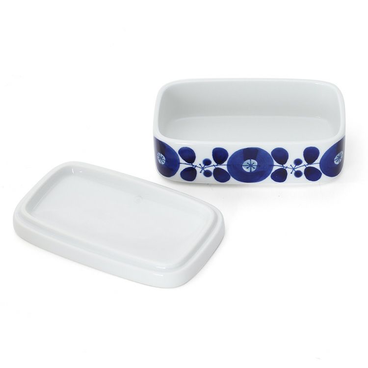 白山陶器 ブルーム バターケース 15cm