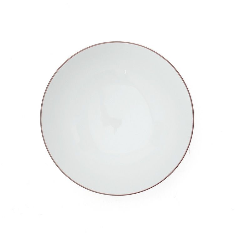 白山陶器 ねじり梅 4.2寸飯碗 青