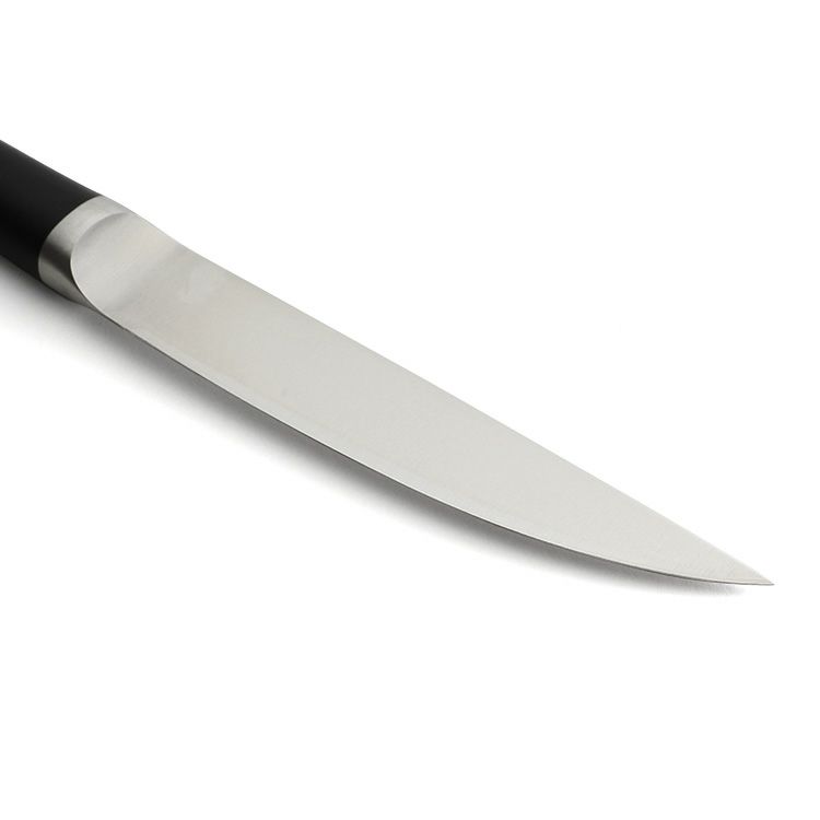 クチポール（Cutipol） リブ/RIB ブラック ステーキナイフ 2点セット 化粧箱付