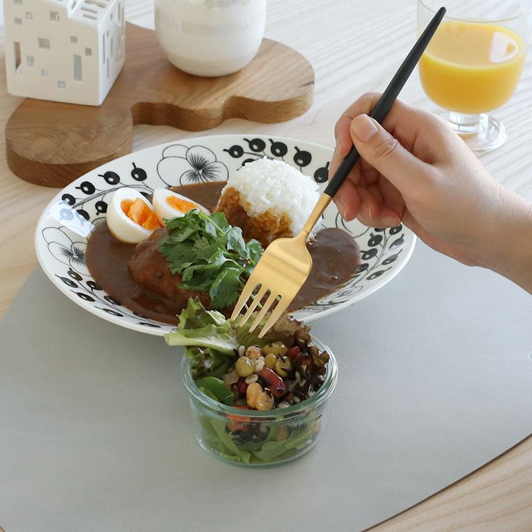 クチポール（Cutipol） ナウ/NAU ブラックマットゴールド ディナーフォーク