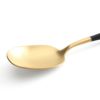 クチポール（Cutipol） ナウ/NAU ブラックマットゴールド ディナースプーン