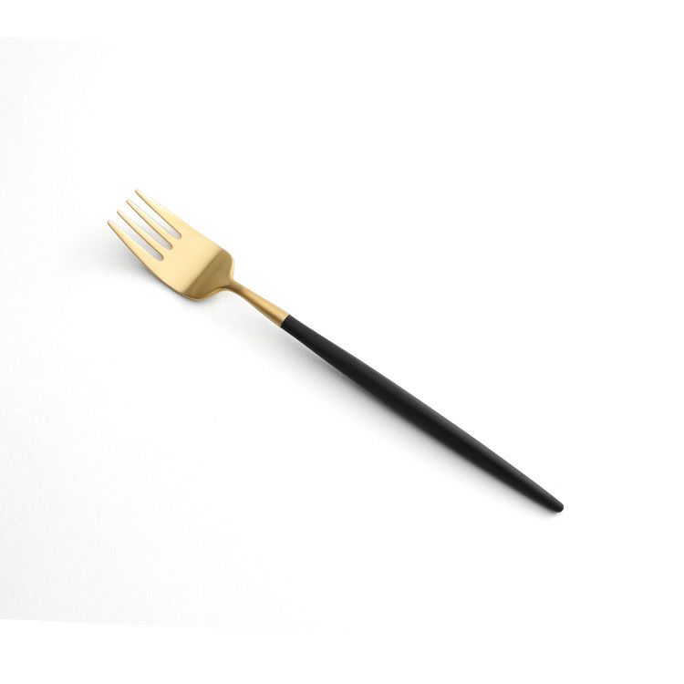 クチポール（Cutipol） ナウ/NAU ブラックマットゴールド デザートフォーク