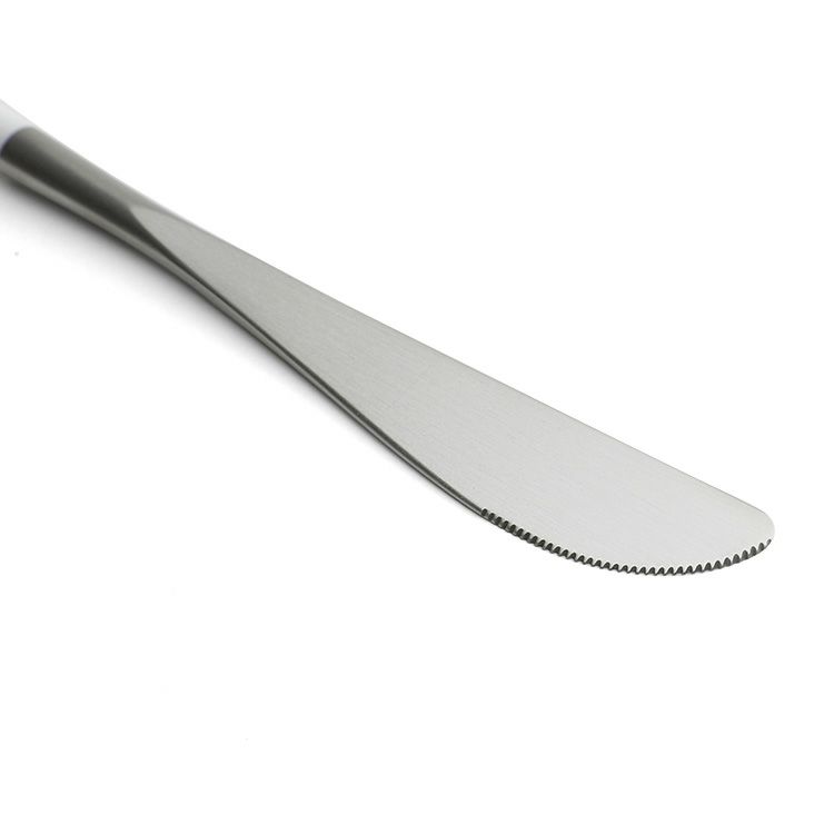 クチポール（Cutipol） ナウ/NAU ホワイト ディナーナイフ/テーブルナイフ