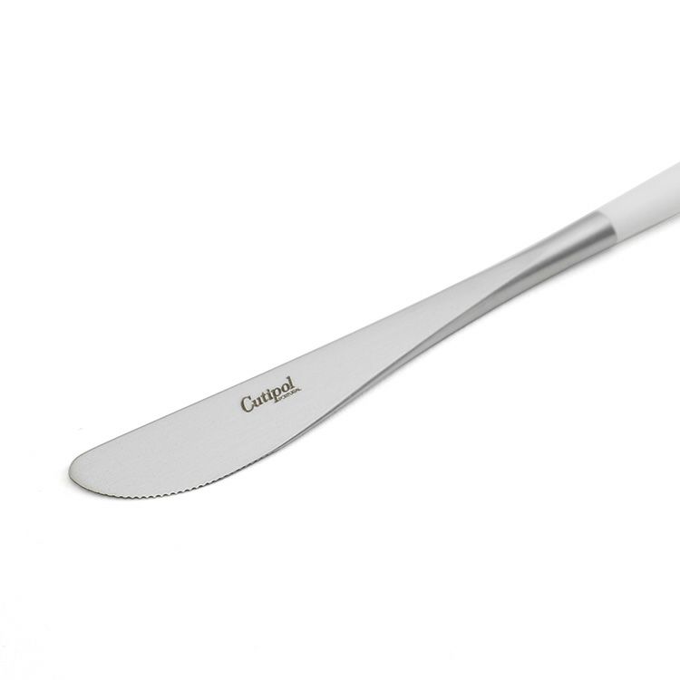 クチポール（Cutipol） ナウ/NAU ホワイト デザートナイフ