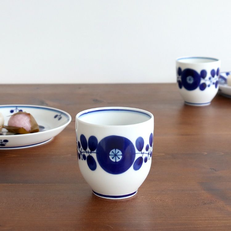 白山陶器 ブルーム ゆのみ 大サイズ