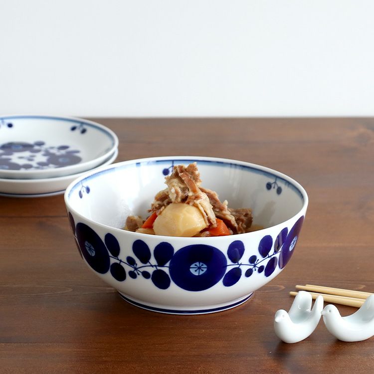 白山陶器 ブルーム ボウル Lサイズ 18.5cm