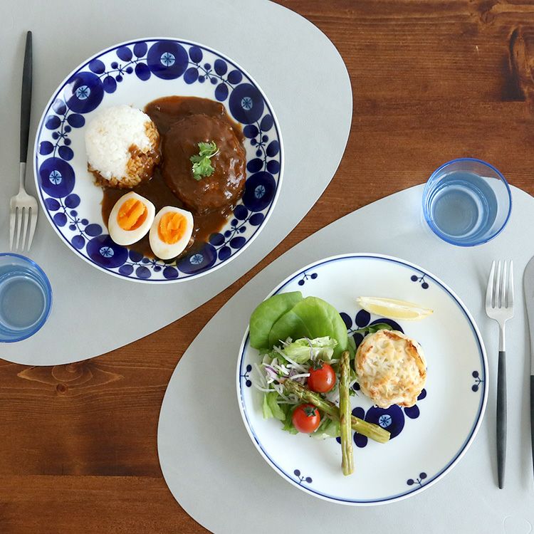 白山陶器 ブルーム プレート Lサイズ 23.5cm