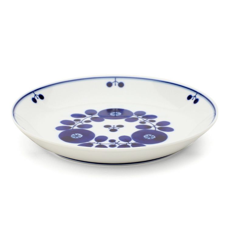 白山陶器 ブルーム プレート Mサイズ 19.5cm