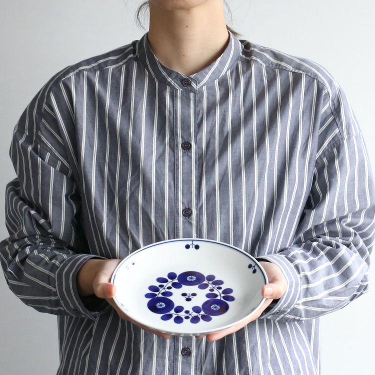 白山陶器 ブルーム プレート Mサイズ 19.5cm