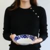 白山陶器 ブルーム フリーディッシュ 20cm