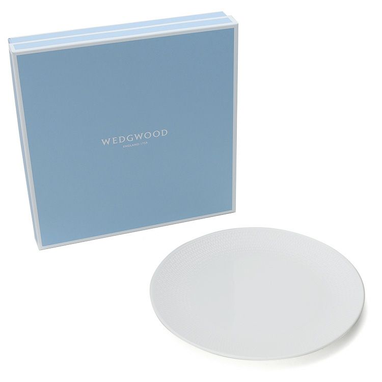 ウェッジウッド（WEDGWOOD） ジオ/Gio ホワイト プレート 24cm