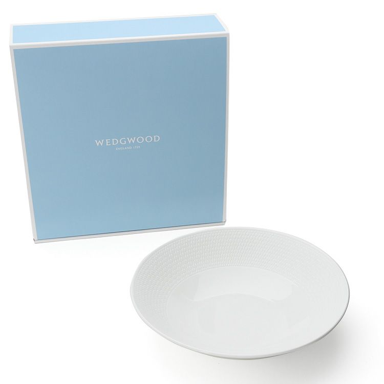 ウェッジウッド（WEDGWOOD） ジオ/Gio ホワイト ボウル 23cm