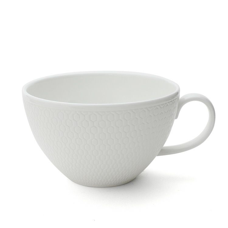 ウェッジウッド（WEDGWOOD） ジオ/Gio ホワイト ティーカップ＆ソーサー 340mｌ