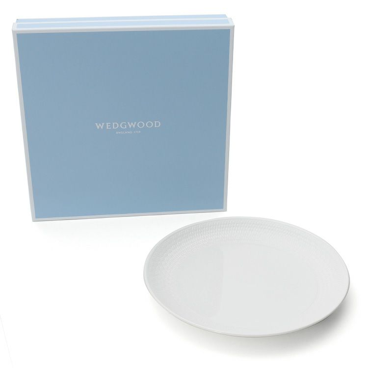 ウェッジウッド（WEDGWOOD） ジオ/Gio ホワイト クーププレート 23cm