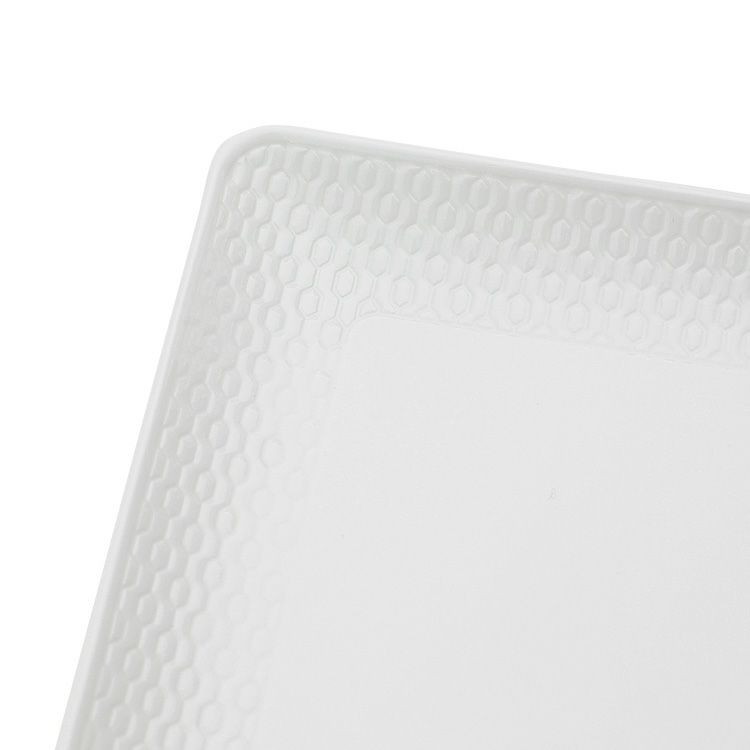 ウェッジウッド（WEDGWOOD） ジオ/Gio ホワイト ロングトレイ 28cm