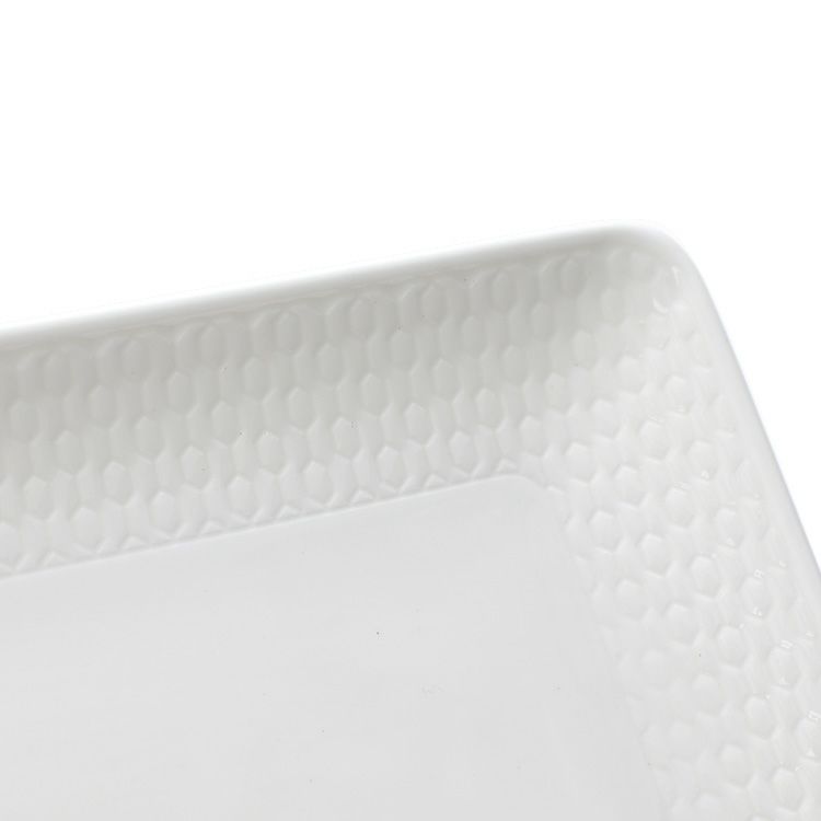 ウェッジウッド（WEDGWOOD） ジオ/Gio ホワイト ロングトレイ 21cm