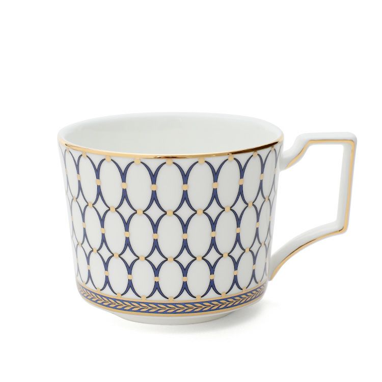 ウェッジウッド（WEDGWOOD） ルネッサンス ゴールド ブルー ティーカップ＆ソーサー 250mｌ