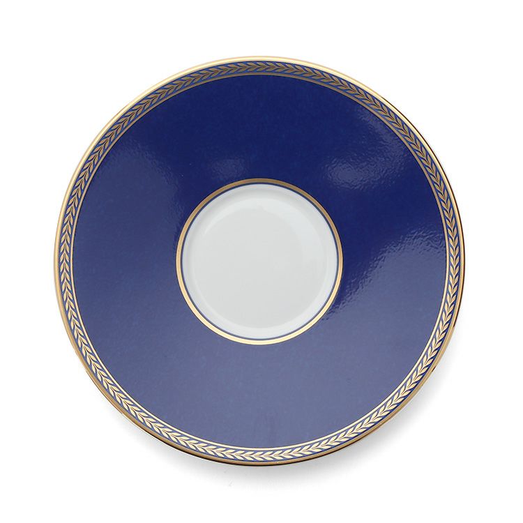 ウェッジウッド（WEDGWOOD） ルネッサンス ゴールド ブルー ティーカップ＆ソーサー 250mｌ