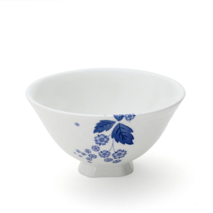 ウェッジウッド（WEDGWOOD） ストロベリー ブルーム インディゴ ライスボウル Lサイズ