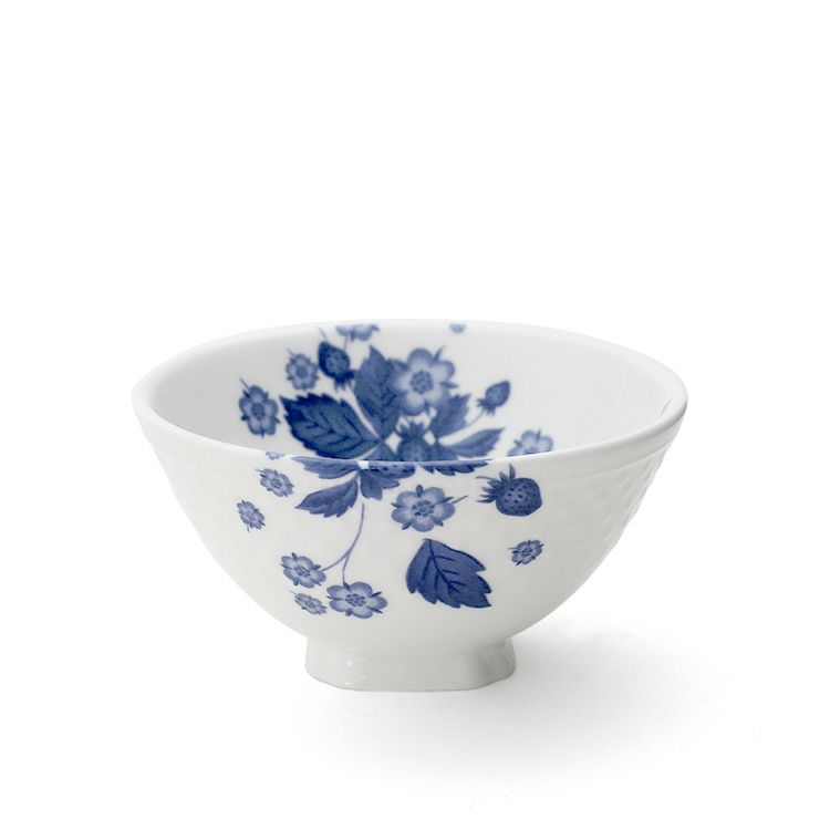 ウェッジウッド（WEDGWOOD） ストロベリー ブルーム インディゴ ライスボウル Mサイズ