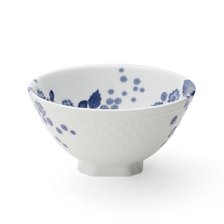 ウェッジウッド（WEDGWOOD） ストロベリー ブルーム インディゴ ライスボウル Mサイズ