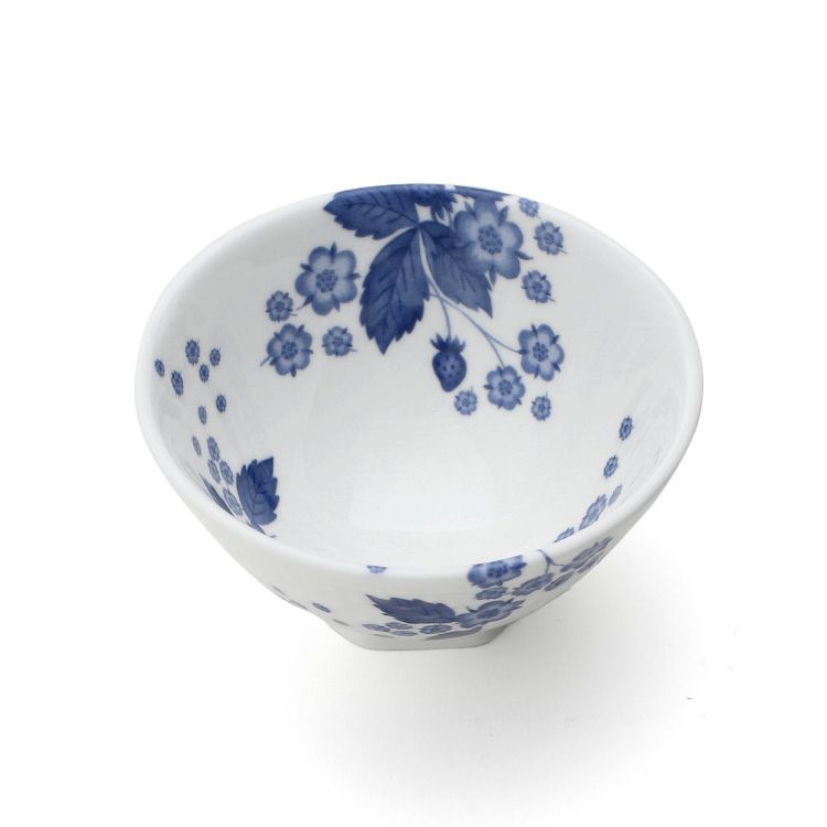 ウェッジウッド（WEDGWOOD） ストロベリー ブルーム インディゴ ライスボウル Mサイズ