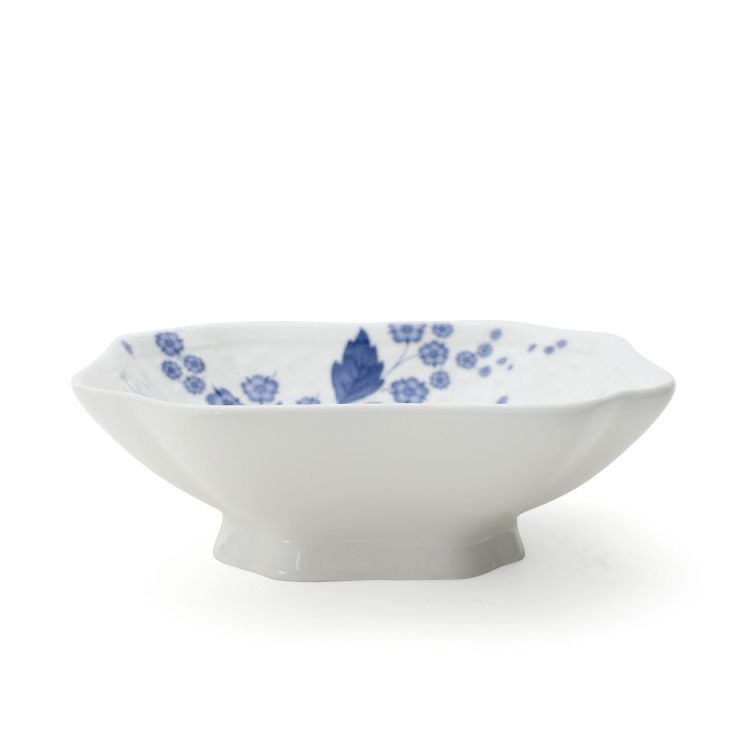 ウェッジウッド（WEDGWOOD） ストロベリー ブルーム インディゴ スモールボウル