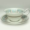 ウェッジウッド（WEDGWOOD） フロレンティーンターコイズ/Florentine Turquoise ティーカップ&ソーサー ピオニー