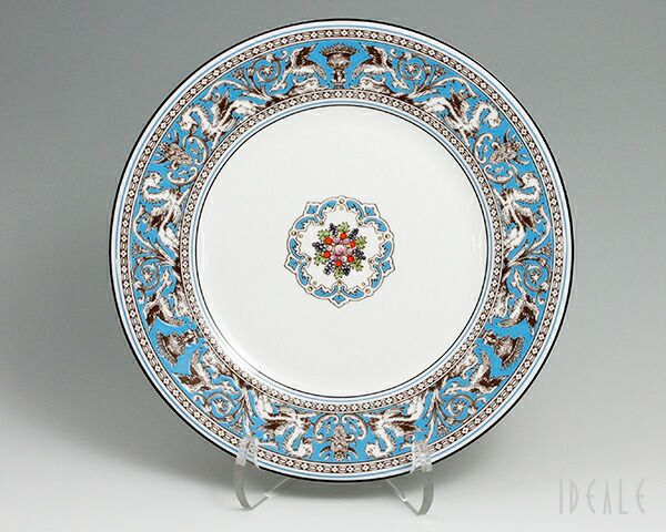ウェッジウッド（WEDGWOOD） フロレンティーンターコイズ/Florentine Turquoise プレート 20cm