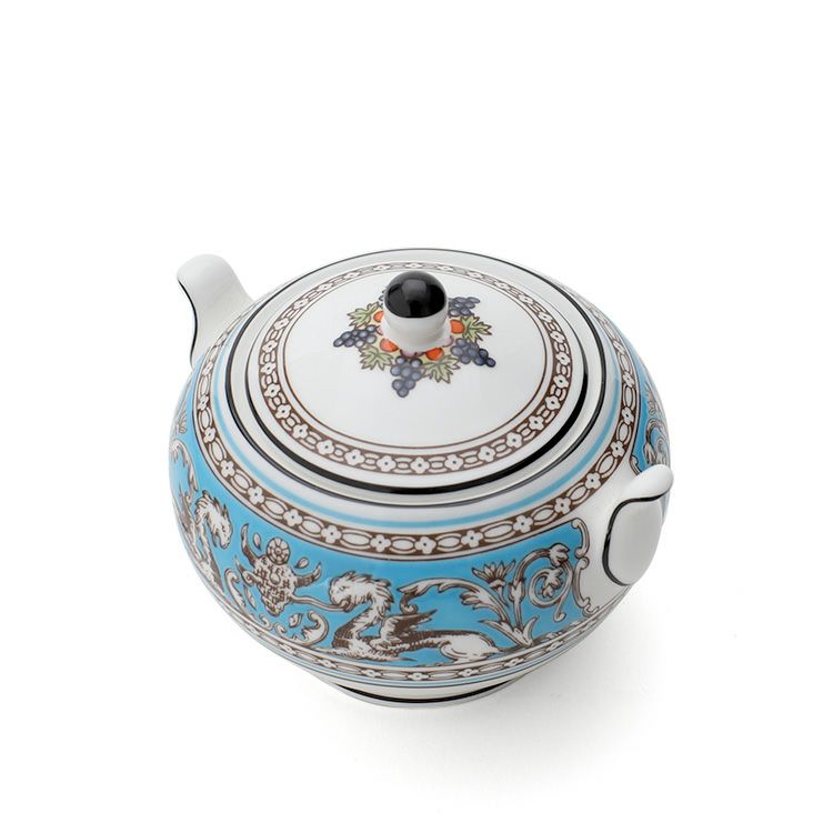 ウェッジウッド（WEDGWOOD） フロレンティーンターコイズ/Florentine Turquoise シュガーボックス