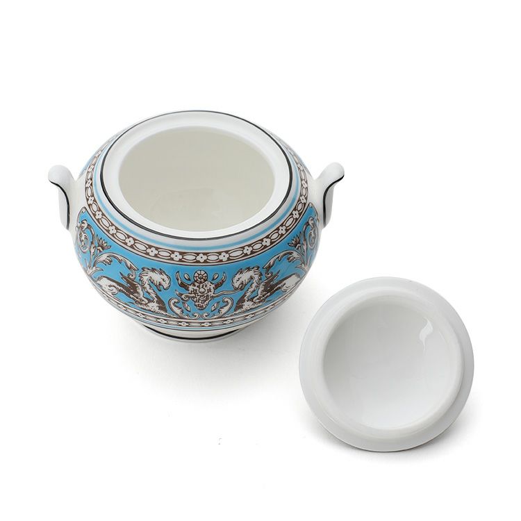 ウェッジウッド（WEDGWOOD） フロレンティーンターコイズ/Florentine Turquoise シュガーボックス