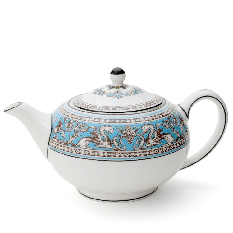 ウェッジウッド（WEDGWOOD） フロレンティーンターコイズ/Florentine Turquoise ティーポット 600ml